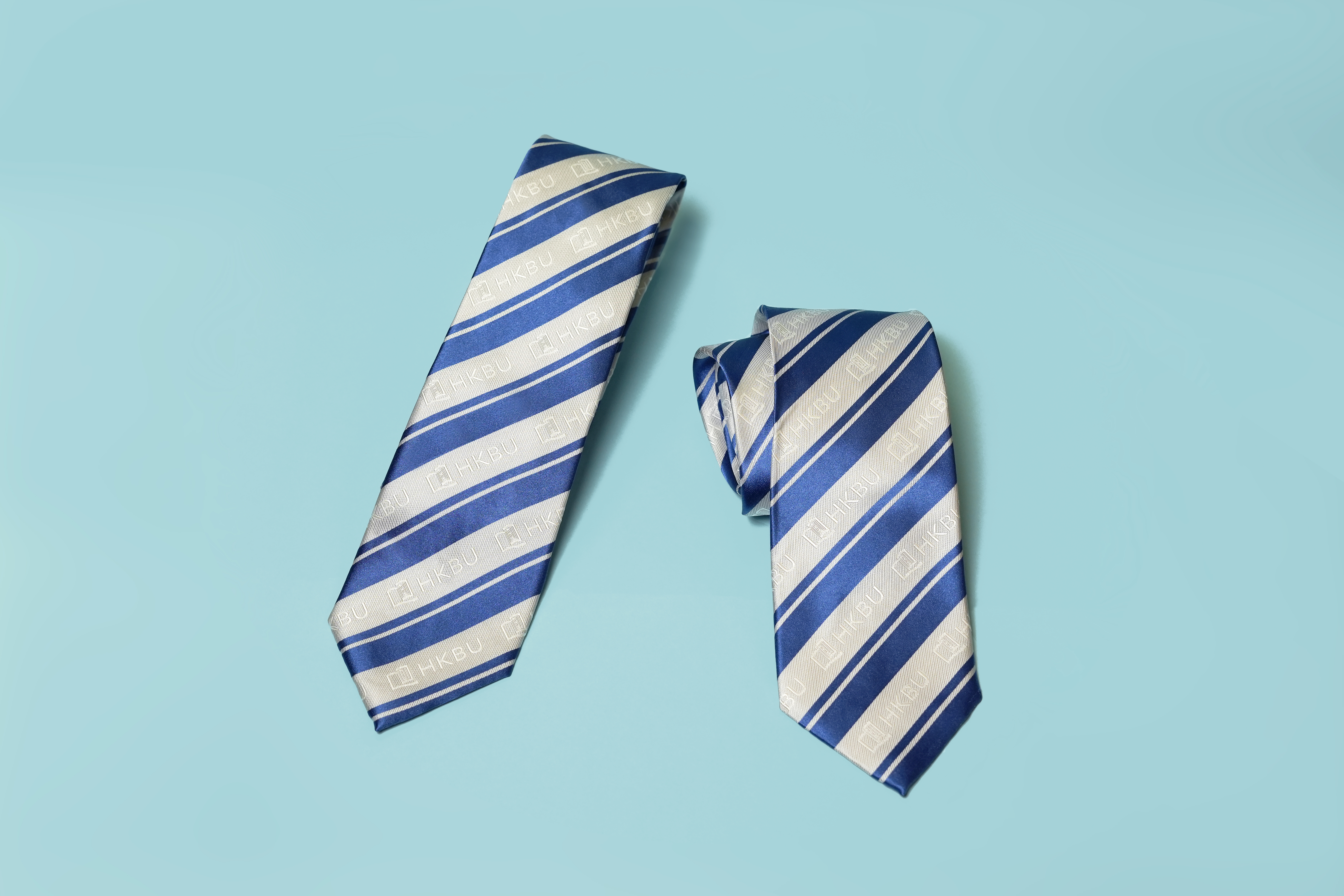Necktie - Blue & Grey